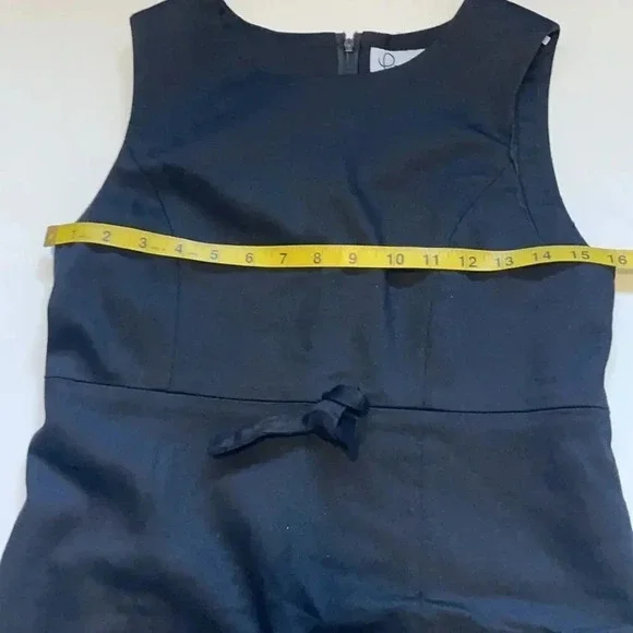Lilly Pulitzer black cotton sleeveless dress Women’s size 6 - Picture 5 of 10